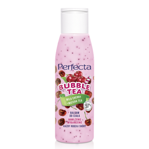 Perfecta Bubble Tea Balsam do ciała Wild Cherry+Matcha Tea MINI